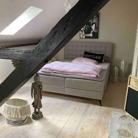 Apartment Historisches Designer Loft Naehe Waldorfer Hoefe